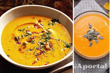 How to cook tender and delicious pumpkin cream soup for Halloween: a simple recipe