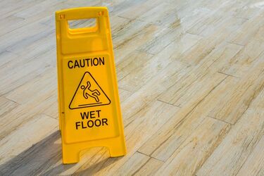 Why you should not walk on a wet floor after cleaning: folk omens