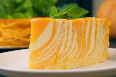 Як зробити сирну запіканку з гарбузом на Хелловін 2023