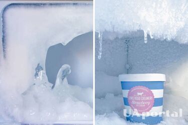 How to treat the freezer to prevent ice from forming there