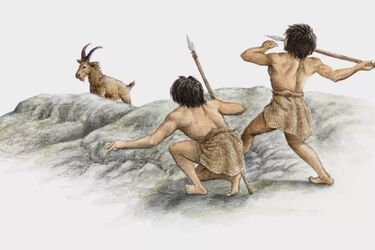 British archaeologist proved that in ancient times women hunted equally with men