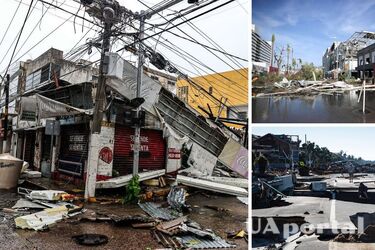 Ураган 'Отис' уничтожил мексиканский курорт Акапулько: разрушены более 200 000 зданий, погибли 39 человек (фото и видео)