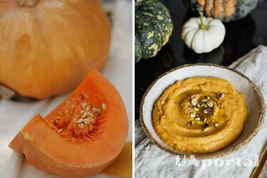 Pumpkin hummus - how to make hummus