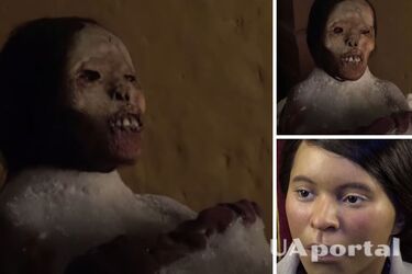 Scientists have shown what the 'Lady of Ampato', sacrificed to the volcano 500 years ago, looked like (photo)
