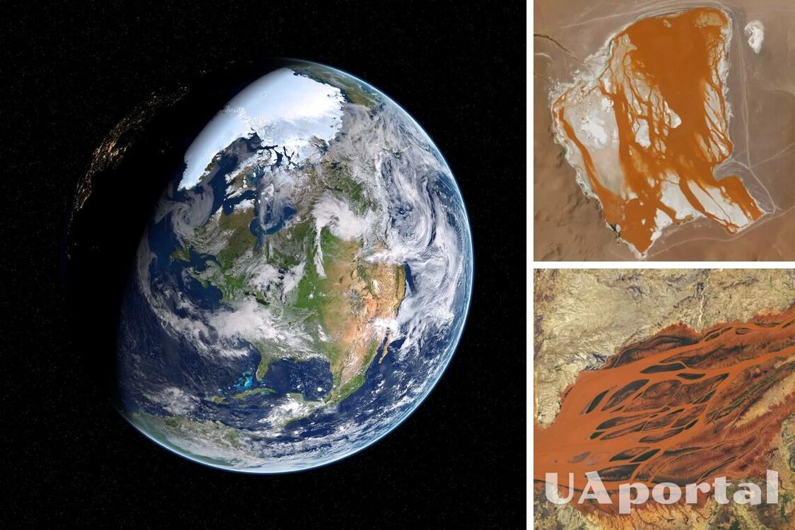 Stacja kosmiczna pokazuje obrazy 'krwawych jezior' na Ziemi (foto)