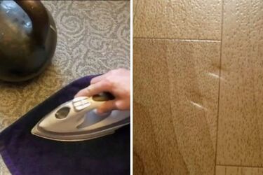 Как легко убрать вмятины на линолеуме: простые лайфхаки