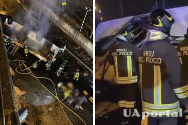 В Венеции автобус упал с эстакады: 21 человек погиб, из них – 5 украинцев (фото)