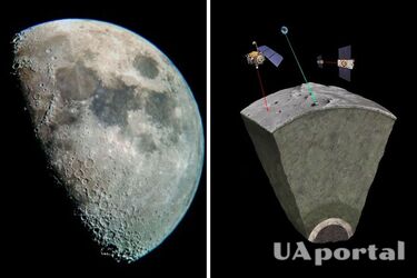 Вчені остаточно з'ясували, з чого складається внутрішня частина Місяця