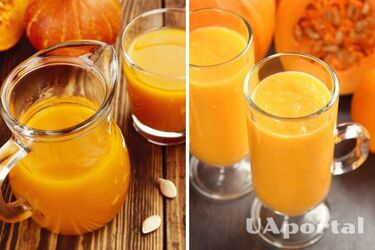 Смак осені: рецепт гарбузового соку з імбирем