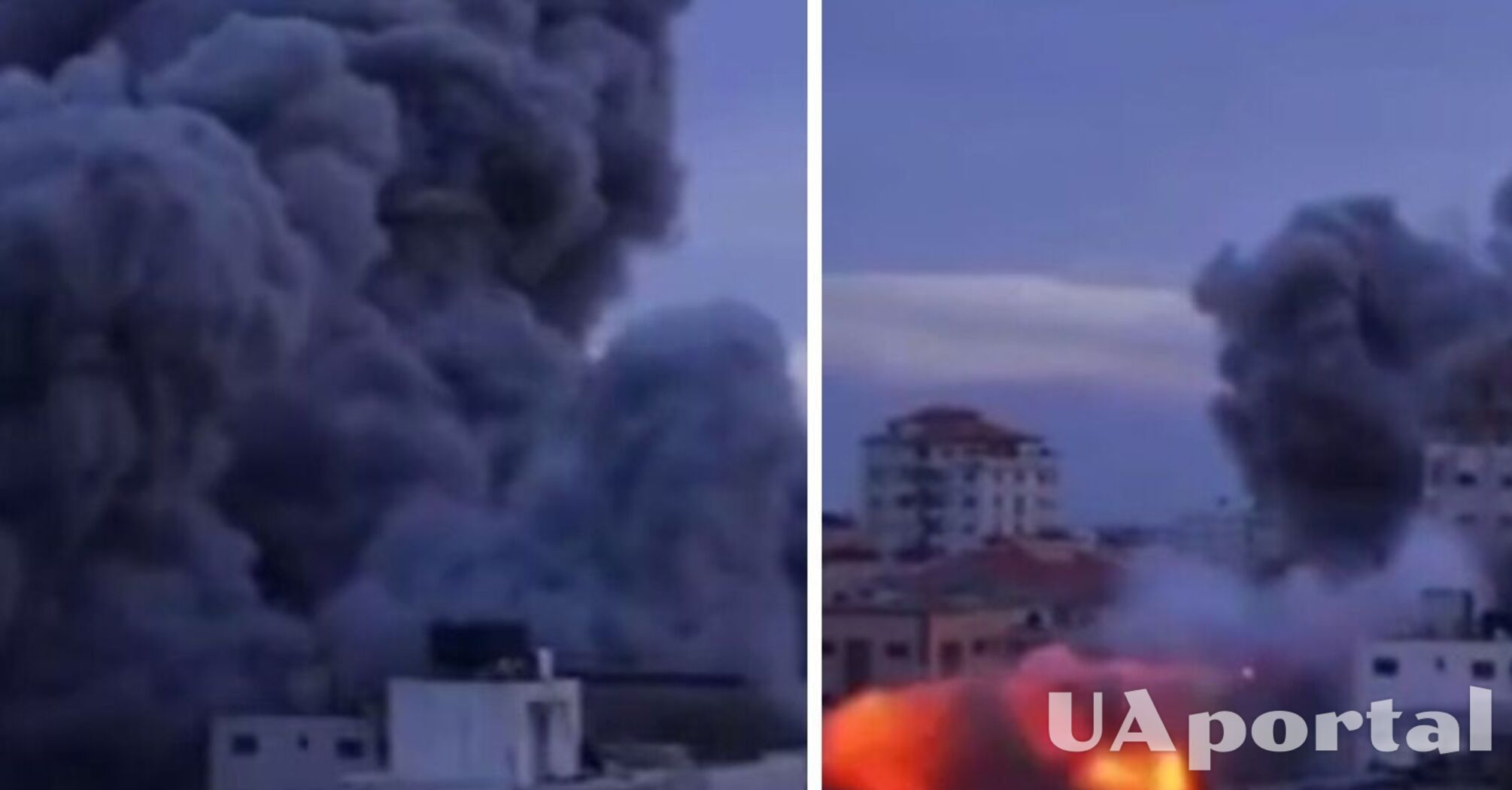 ЦАХАЛ атаковал Сектор Газа противобункерными ракетами (видео)