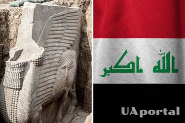 Assyrian winged deity 2700 years old unearthed in Iraq (photo)