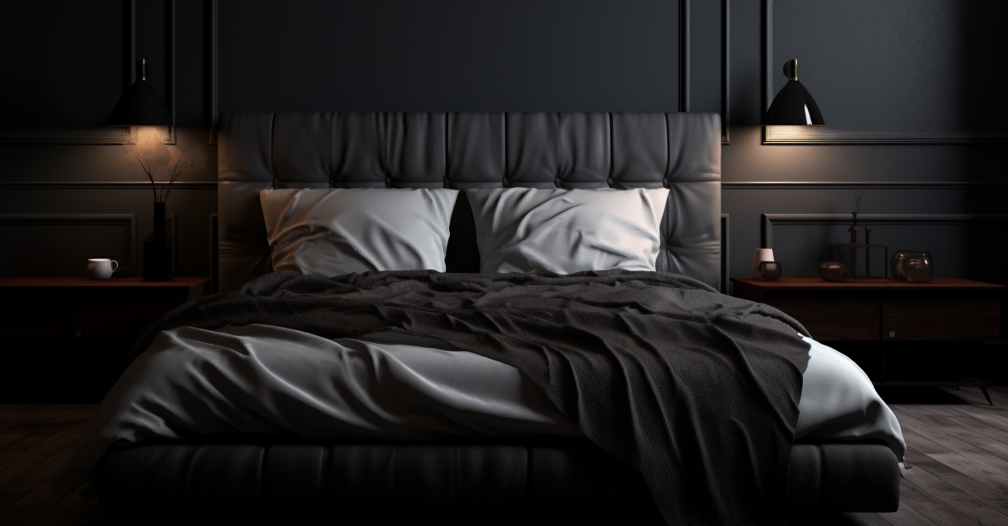 Wpływ i uwagi dotyczące ciemnych kolorów w wystroju sypialni