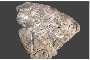 Stone 'treasure map' 4000 years old found in France