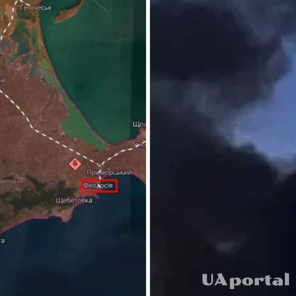 В Крыму слышали взрывы: сообщают о прилете по казарме и нефтебазе (видео)