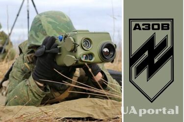 Azov fighters dismantle the latest Ironia-M surveillance system for spare parts with FPV drone (video)