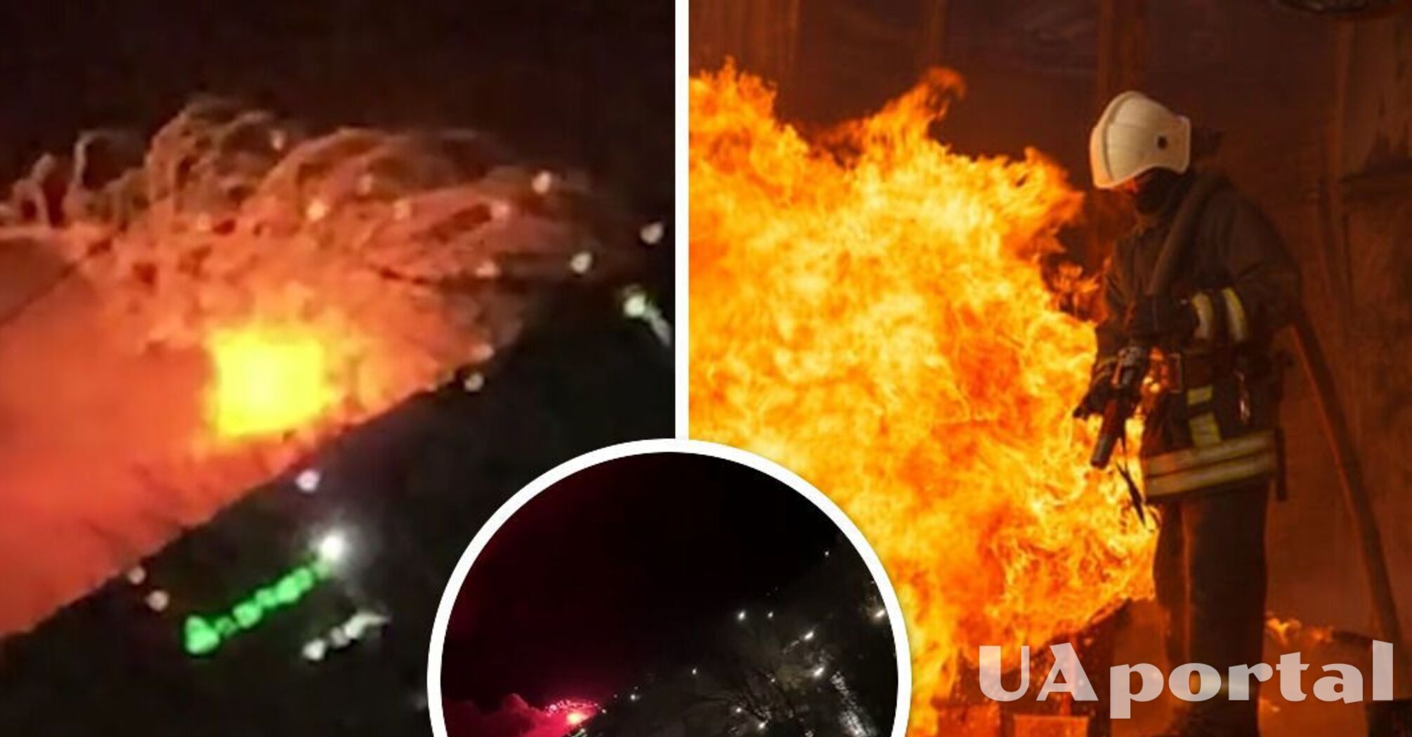 В Волгоградской области рф масштабно горела военная часть (видео)