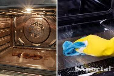 How to remove traces of grease in the oven