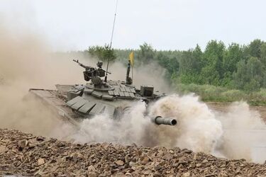 Бойцы 92 бригады ликвидировали российский танк Т-72Б3 стоимостью 3,5 млн долларов (видео)