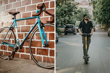 Сравнение велостпеда и электросамоката