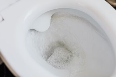 Why pour liquid soap down the toilet