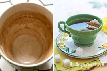 Как быстро убрать пятна от кофе и чая из чашки: неожиданный лайфхак