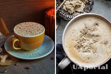 Як зробити каву з халвою