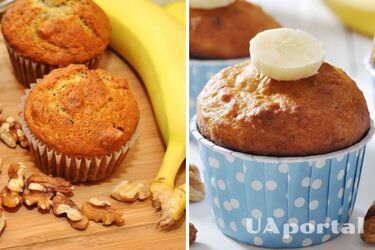 Как быстро сделать банановые кексы