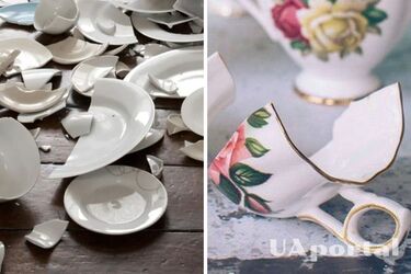 Что значит разбить посуду