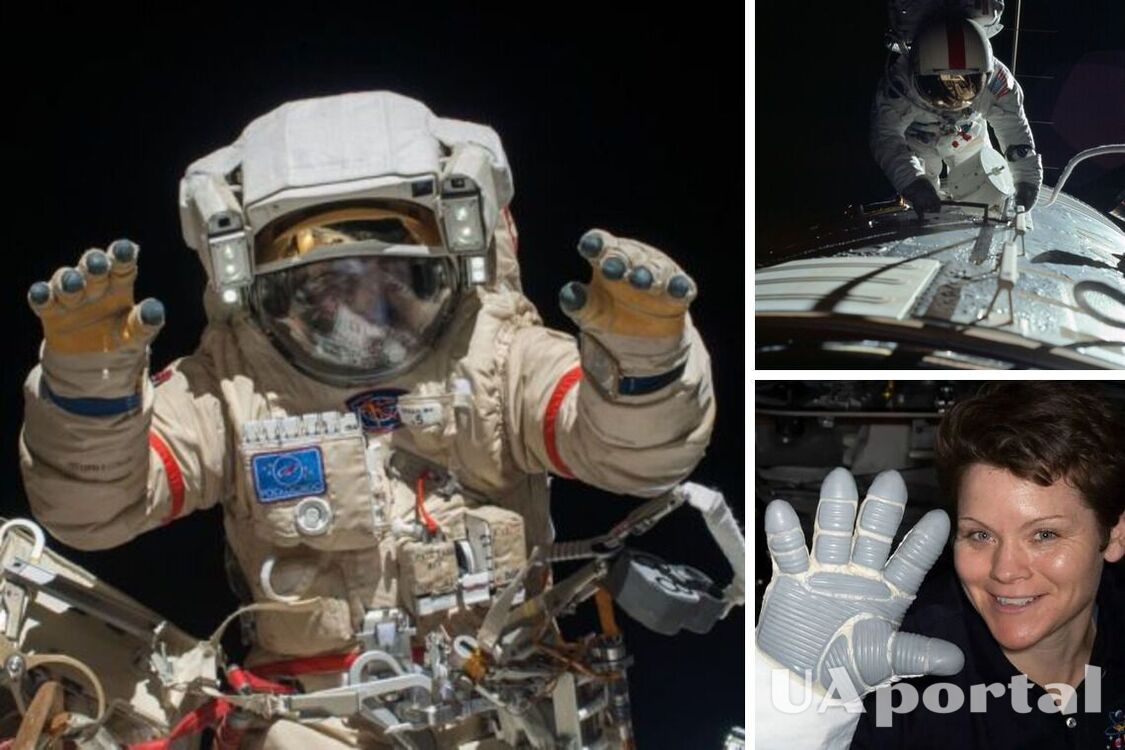 Вчені розповіли, що сталось з руками нігтями астронавтів після космічних прогулянок