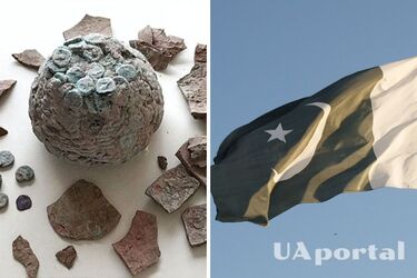 2000-year-old coin cache discovered in ancient Buddhist temple in Pakistan (photo)