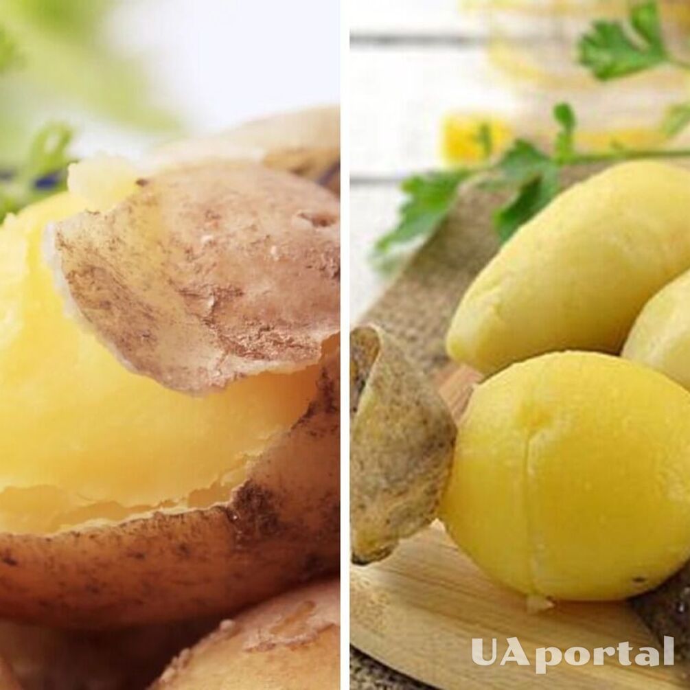 Як почистити варену картоплю за лічені секунди: лайфхак з ножицями