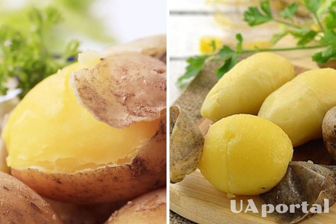 Как почистить вареный картофель за считанные секунды: лайфхак с ножницами