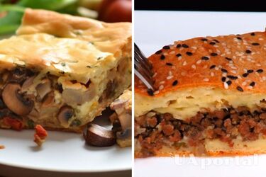 Ідеально на перекус: рецепт грибного пирога на кефірі