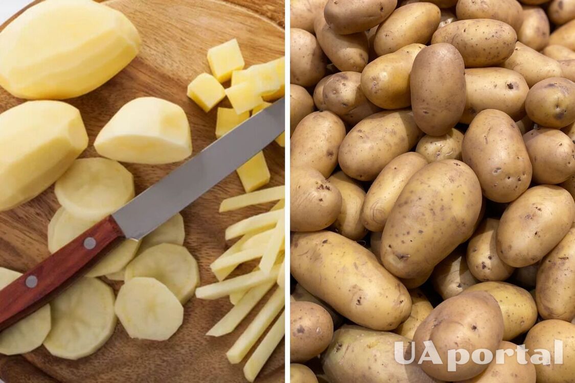 Кулінари розкрили хитрощі, завдяки яким очищена картопля не буде чорніти