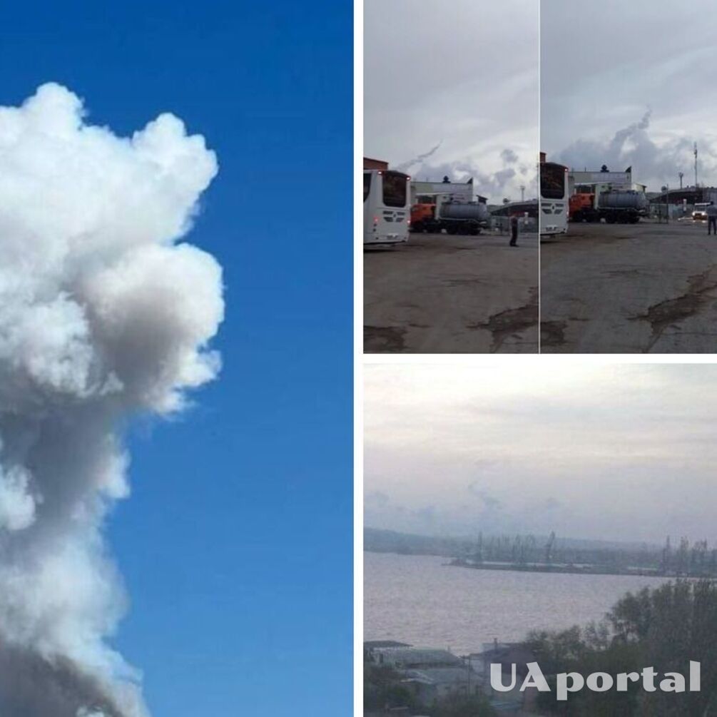 Вибухи в Криму: стовп диму здійнявся поблизу Керченського судоремонтного заводу (фото та відео)