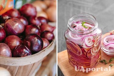 Як замаринувати червону цибулю - як швидко замаринувати цибулю