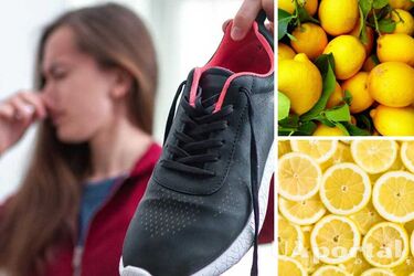 Як позбутися неприємного запаху з взуття - лайфхак з лимоном