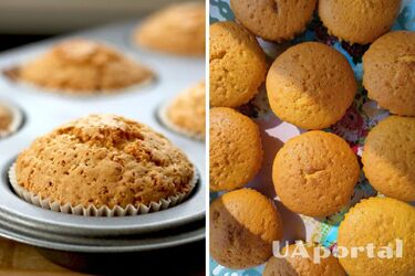 Як зробити кекси без борошна та яєць