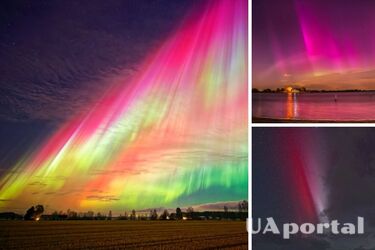 Powerful magnetic storm covered the Earth, causing the aurora borealis to appear on different continents (photo)