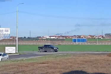 'Літак горить після прильоту. Вертухи ще зачепило': у Таганрозі пролунав вибух поблизу військового аеродрому (фото) 