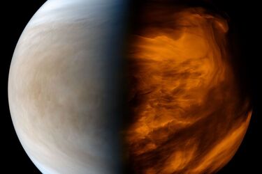Ученые обнаружили кислород в атмосфере Венеры днем