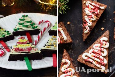 Смачні та супершоколадні: рецепт ялинок брауні