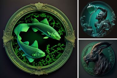 Риби, Водолій та Козоріг