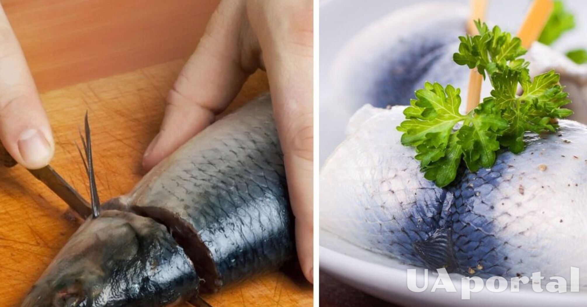 How to remove herring skin in a minute: housewives share their life hack