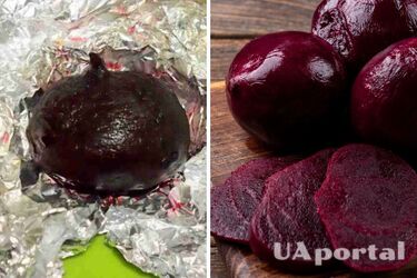 Як правильно запікати буряк в фользі замість варіння