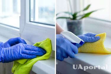 Як відмити підвіконня саморобним засобом