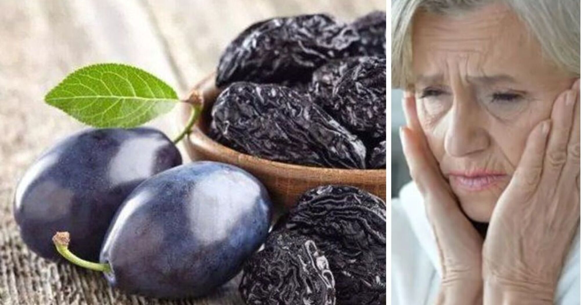 How prunes affect the health of the elderly