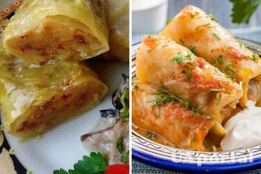 Украшение рождественского стола: рецепт постных голубцов с картофелем