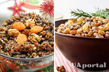 Рецепт медовой кутьи с рисом, изюмом и орехами