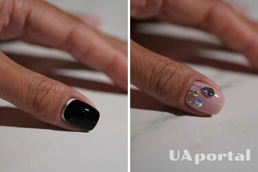 Золотые цветы и елочные украшения: 4 варианта впечатляющего маникюра на Рождество и Новый год.